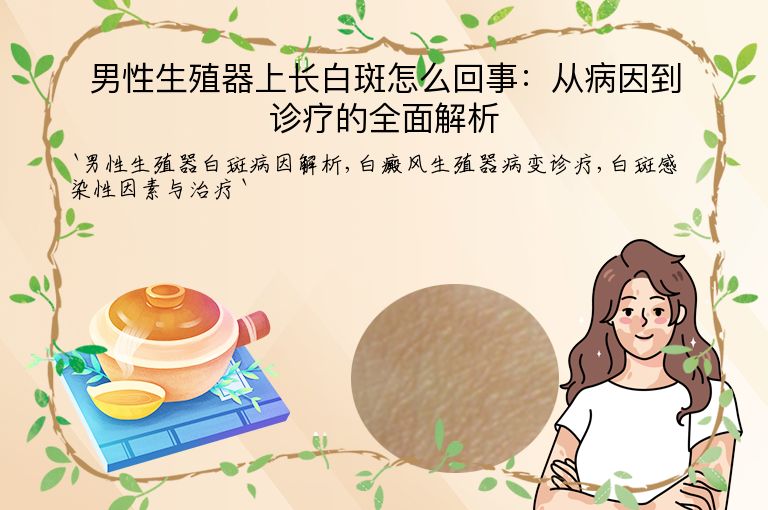 男性生殖器上长白斑怎么回事:从病因到诊疗的全面解析
