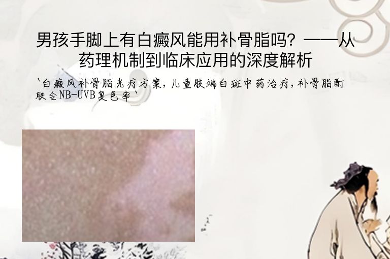 男孩手脚上有白癜风能用补骨脂吗?——从药理机制到临床应用的深度解析