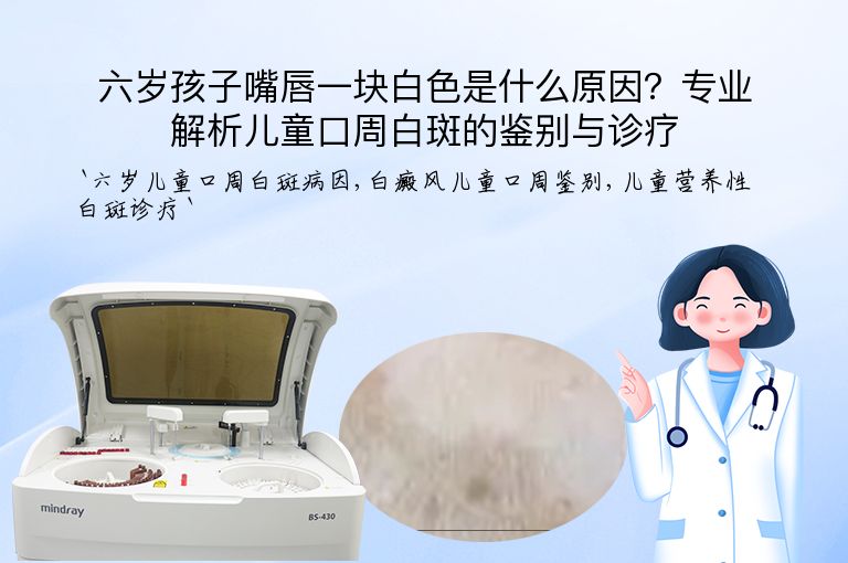 六岁孩子嘴唇一块白色是什么原因?专业解析儿童口周白斑的鉴别与诊疗”