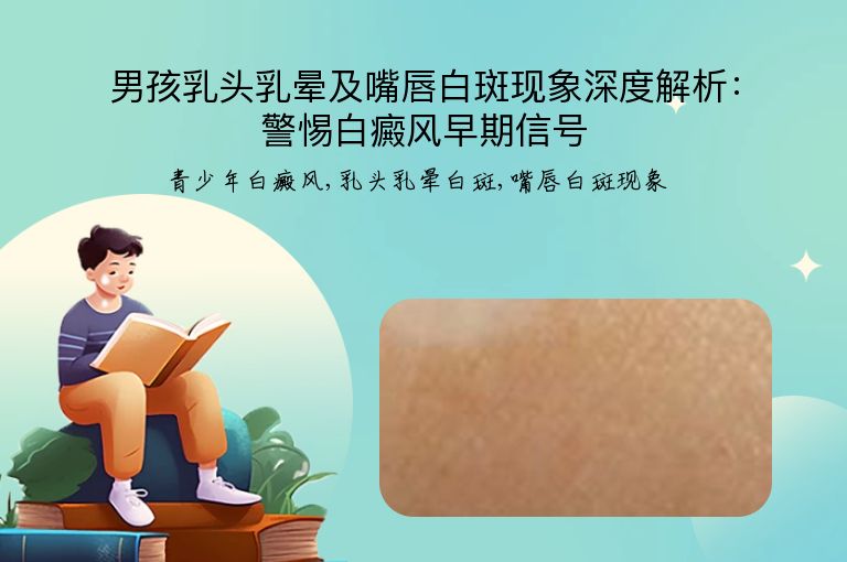 男孩乳头乳晕及嘴唇白斑现象深度解析:警惕白癜风早期信号”