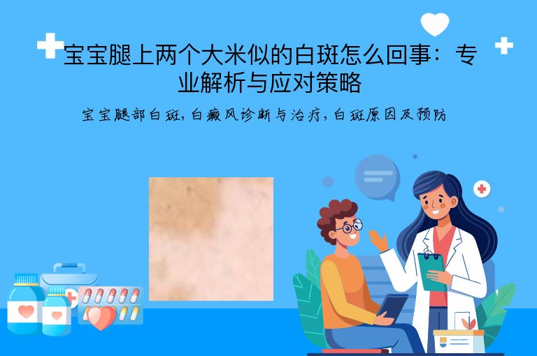 宝宝腿上两个大米似的白斑怎么回事：专业解析与应对策略”