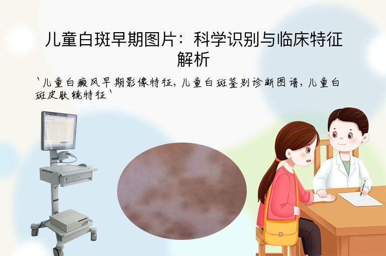 儿童白斑早期图片:科学识别与临床特征解析