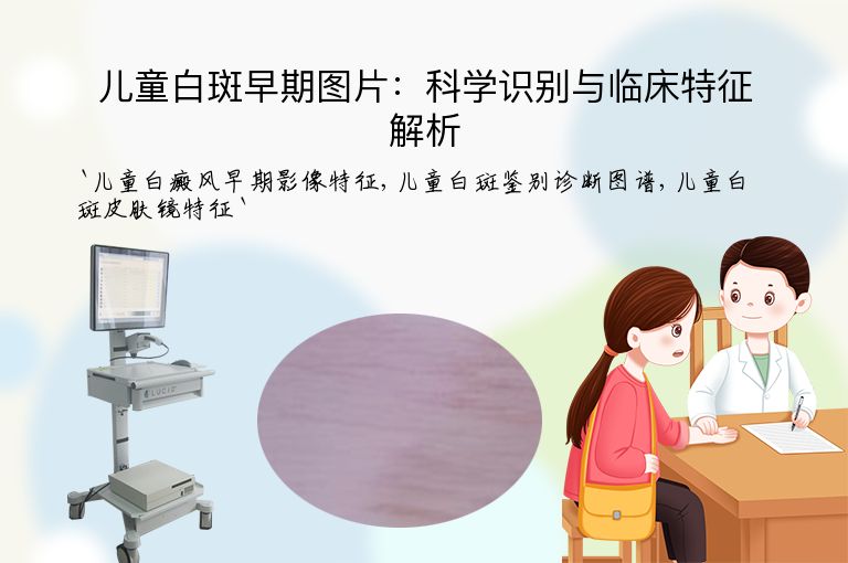 儿童白斑早期图片:科学识别与临床特征解析
