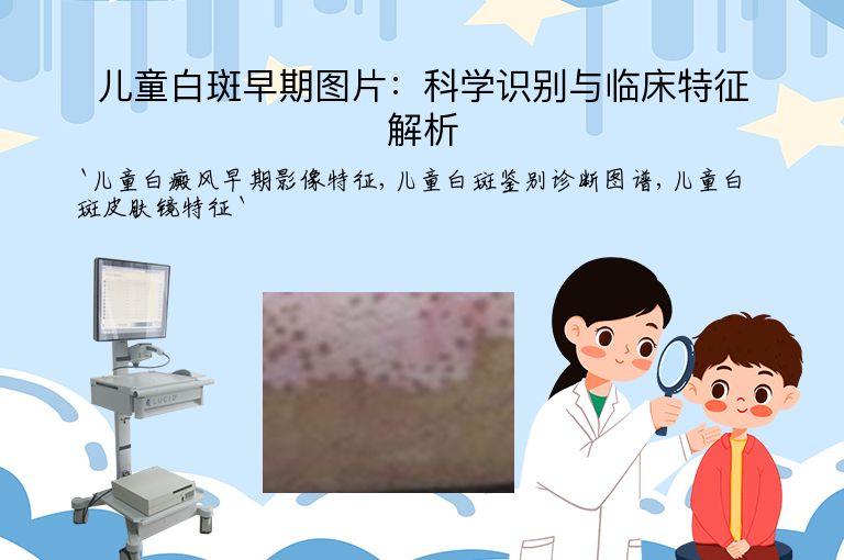 儿童白斑早期图片:科学识别与临床特征解析