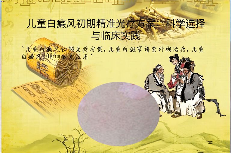 儿童白癜风初期精准光疗方案：科学选择与临床实践