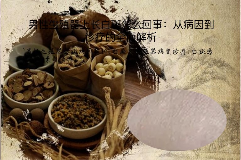 男性生殖器上长白斑怎么回事：从病因到诊疗的全面解析