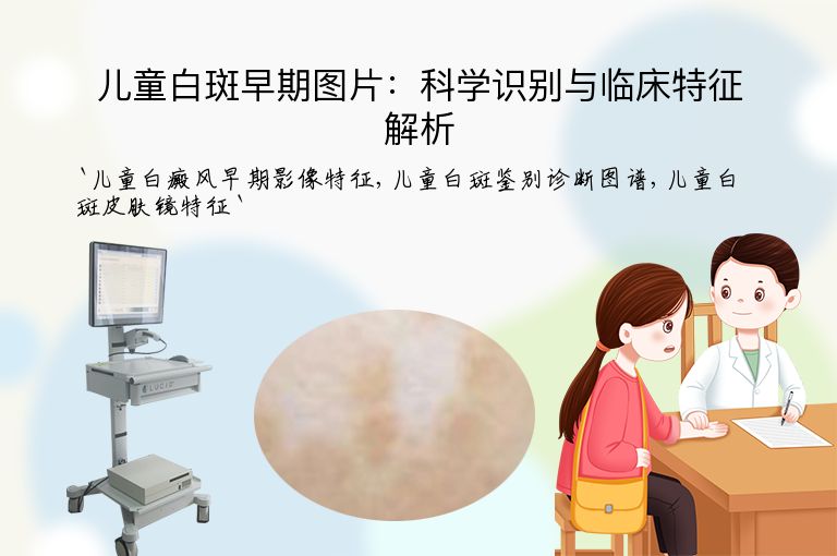 儿童白斑早期图片:科学识别与临床特征解析