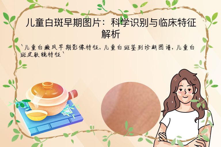 儿童白斑早期图片:科学识别与临床特征解析