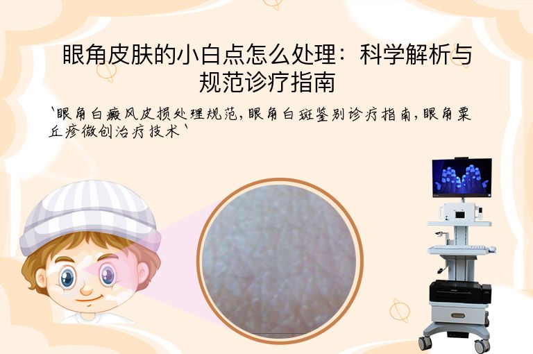 眼角皮肤的小白点怎么处理：科学解析与规范诊疗指南