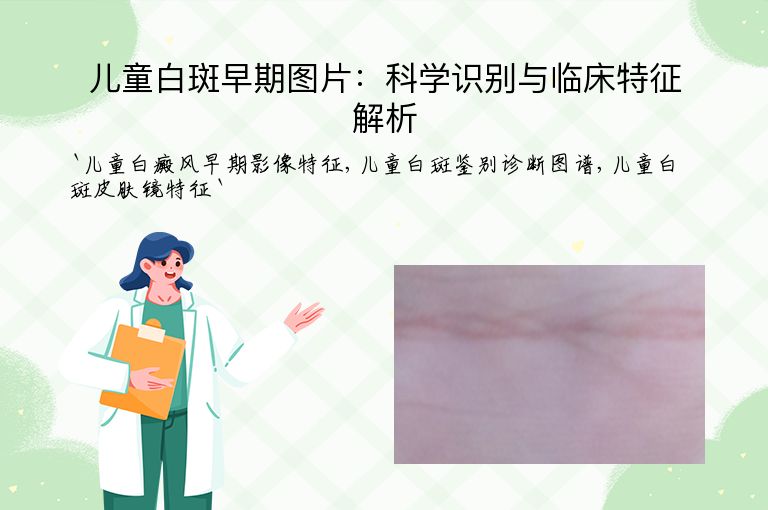 儿童白斑早期图片:科学识别与临床特征解析