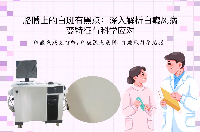 胳膊上的白斑有黑点：深入解析白癜风病变特征与科学应对”