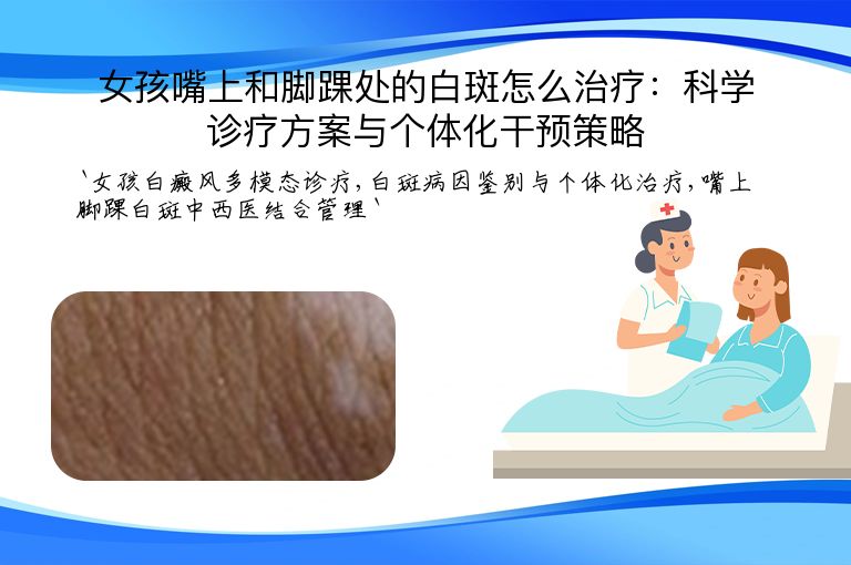 女孩嘴上和脚踝处的白斑怎么治疗：科学诊疗方案与个体化干预策略”