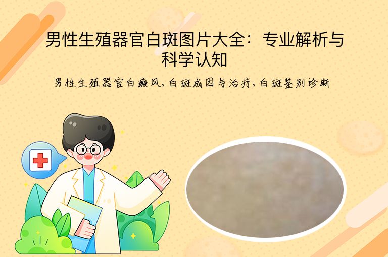 男性生殖器官白斑图片大全:专业解析与科学认知”