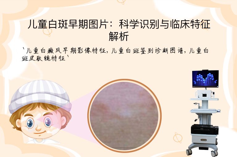 儿童白斑早期图片:科学识别与临床特征解析