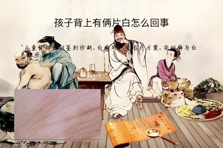 孩子背上有俩片白怎么回事