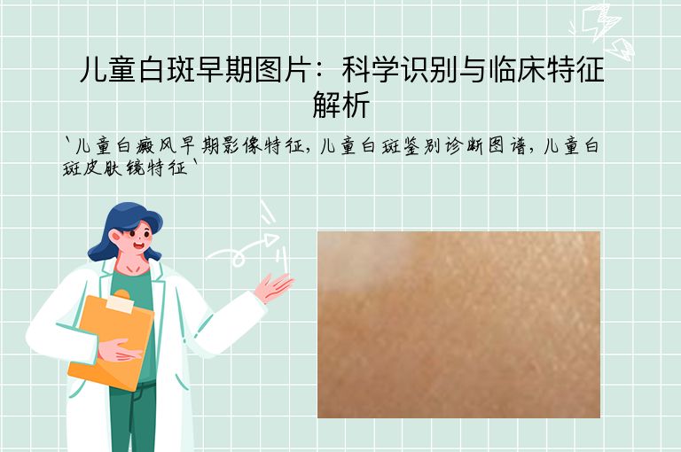 儿童白斑早期图片:科学识别与临床特征解析