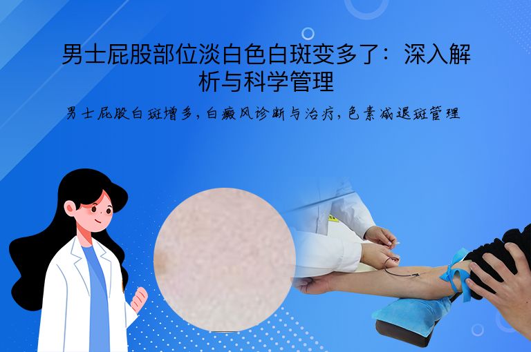 男士屁股部位淡白色白斑变多了：深入解析与科学管理”