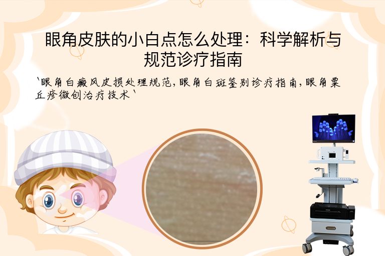 眼角皮肤的小白点怎么处理：科学解析与规范诊疗指南