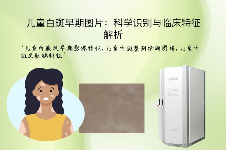 儿童白斑早期图片:科学识别与临床特征解析
