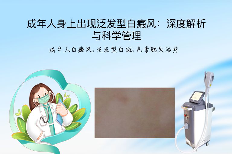 成年人身上出现泛发型白癜风：深度解析与科学管理”