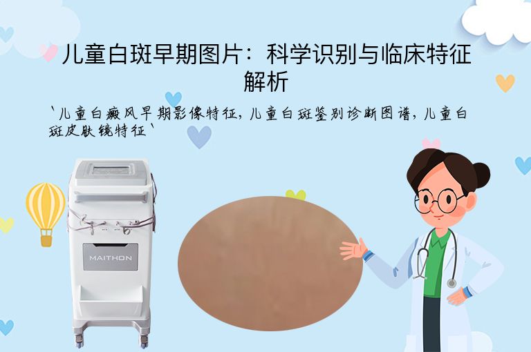 儿童白斑早期图片:科学识别与临床特征解析