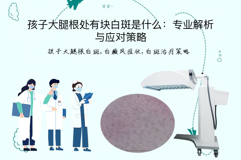 孩子大腿根处有块白斑是什么：专业解析与应对策略”
