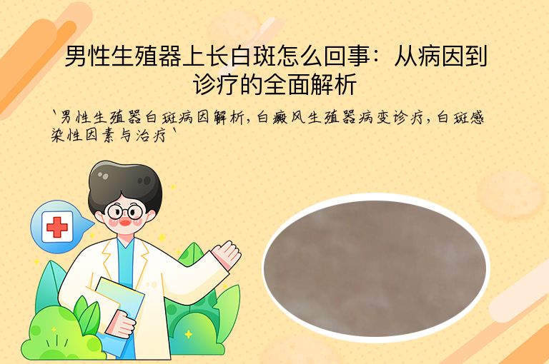 男性生殖器上长白斑怎么回事：从病因到诊疗的全面解析