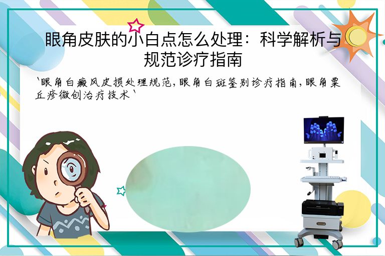 眼角皮肤的小白点怎么处理：科学解析与规范诊疗指南
