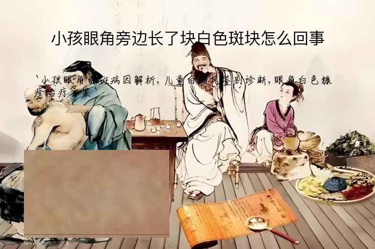 小孩眼角旁边长了块白色斑块怎么回事