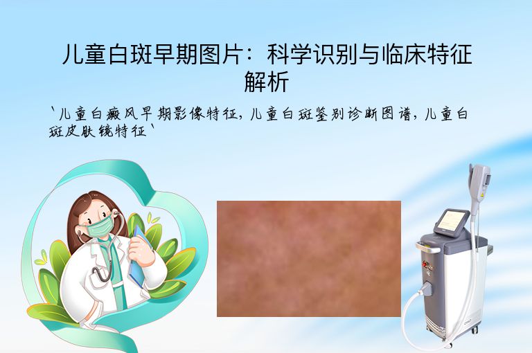 儿童白斑早期图片:科学识别与临床特征解析
