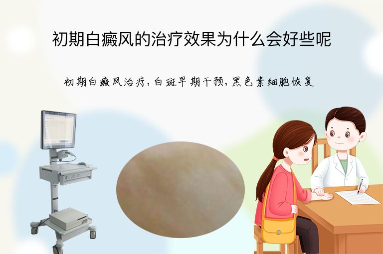 初期白癜风的治疗效果为什么会好些呢”