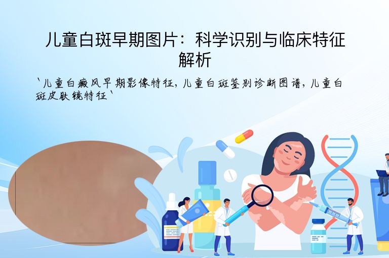 儿童白斑早期图片:科学识别与临床特征解析