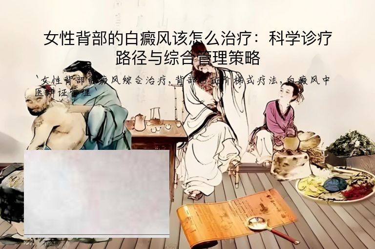 女性背部的白癜风该怎么治疗：科学诊疗路径与综合管理策略