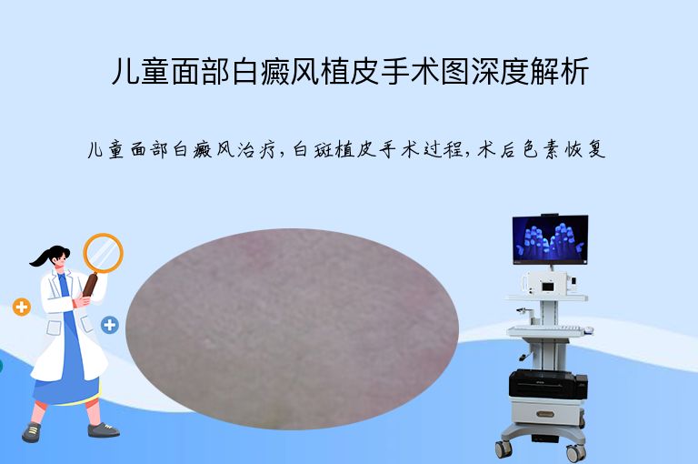儿童面部白癜风植皮手术图深度解析”