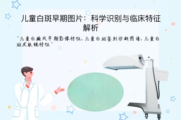 儿童白斑早期图片:科学识别与临床特征解析