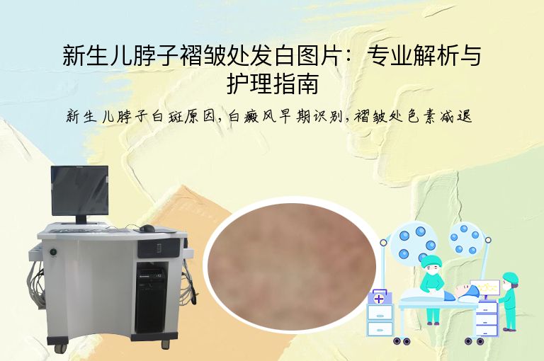 新生儿脖子褶皱处发白图片:专业解析与护理指南”
