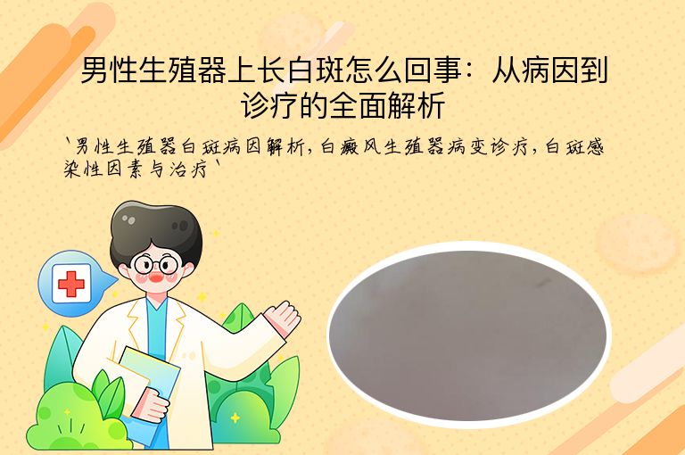 男性生殖器上长白斑怎么回事：从病因到诊疗的全面解析