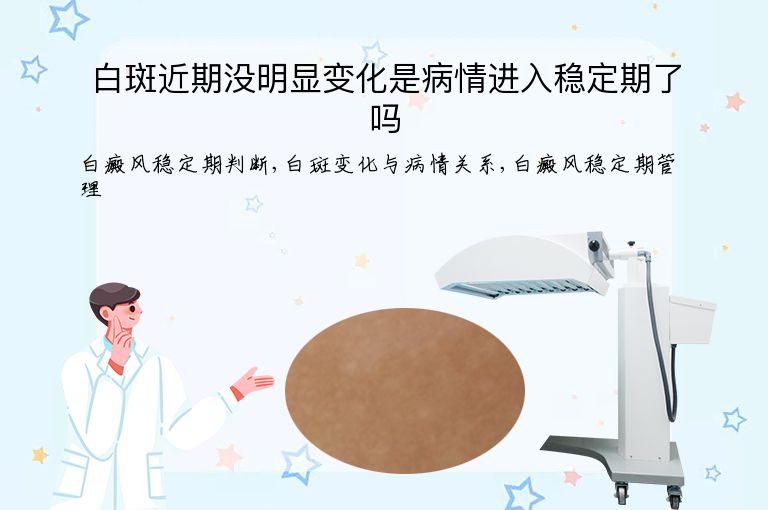 白斑近期没明显变化是病情进入稳定期了吗”