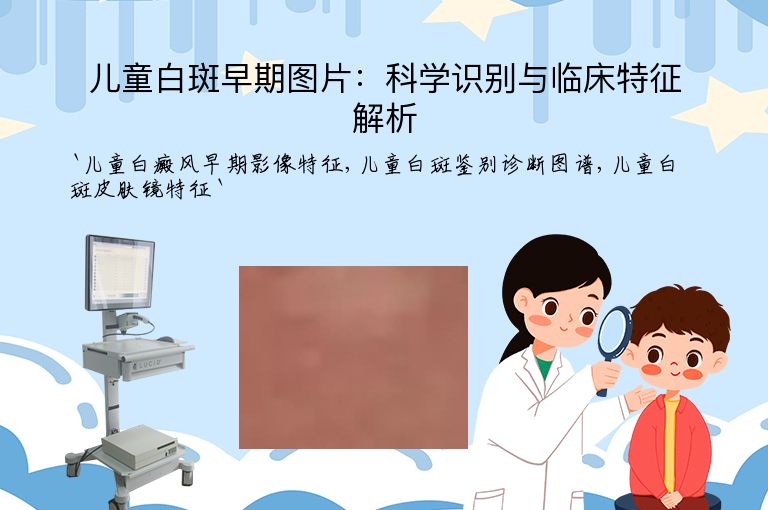 儿童白斑早期图片:科学识别与临床特征解析