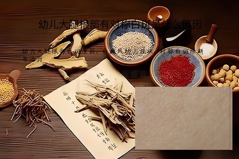 幼儿大腿根部有对称白斑是什么原因”