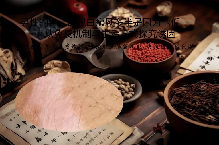 男性的身上出现白癜风多半是因为他们——从免疫机制与生活方式探究诱因