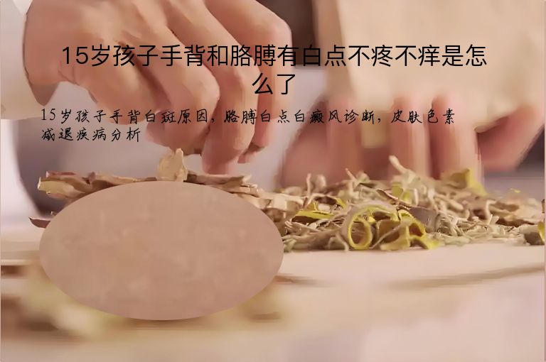 15岁孩子手背和胳膊有白点不疼不痒是怎么了”