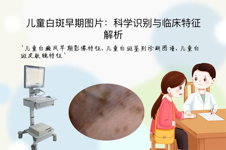 儿童白斑早期图片:科学识别与临床特征解析