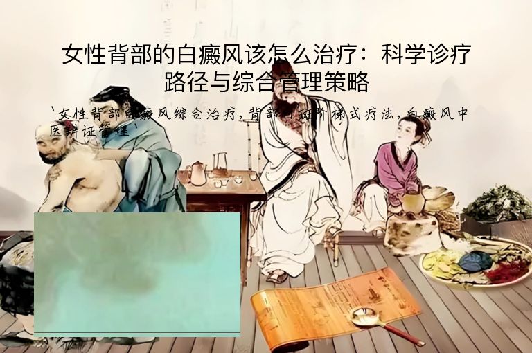 女性背部的白癜风该怎么治疗:科学诊疗路径与综合管理策略