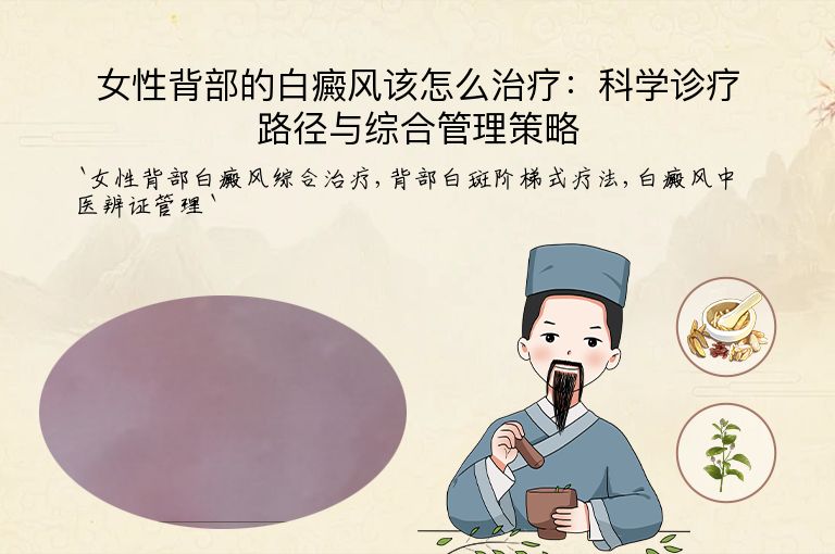 女性背部的白癜风该怎么治疗:科学诊疗路径与综合管理策略