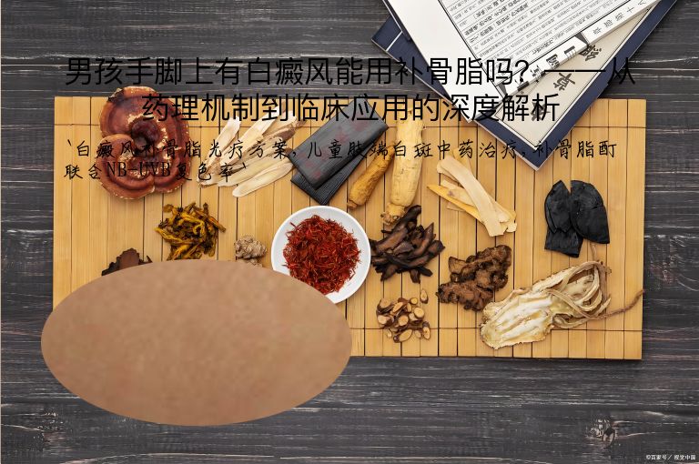 男孩手脚上有白癜风能用补骨脂吗?——从药理机制到临床应用的深度解析